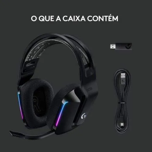 thumb 500 500 fone sem fio logitech g733 rgb lightsync 7.1 dolby surround com blue voice preto 981 000863 05